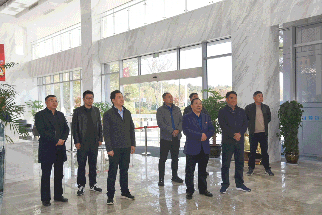 江蘇省盱眙縣委常委、宣傳部長(cháng)袁來(lái)一行蒞臨我司考察交流