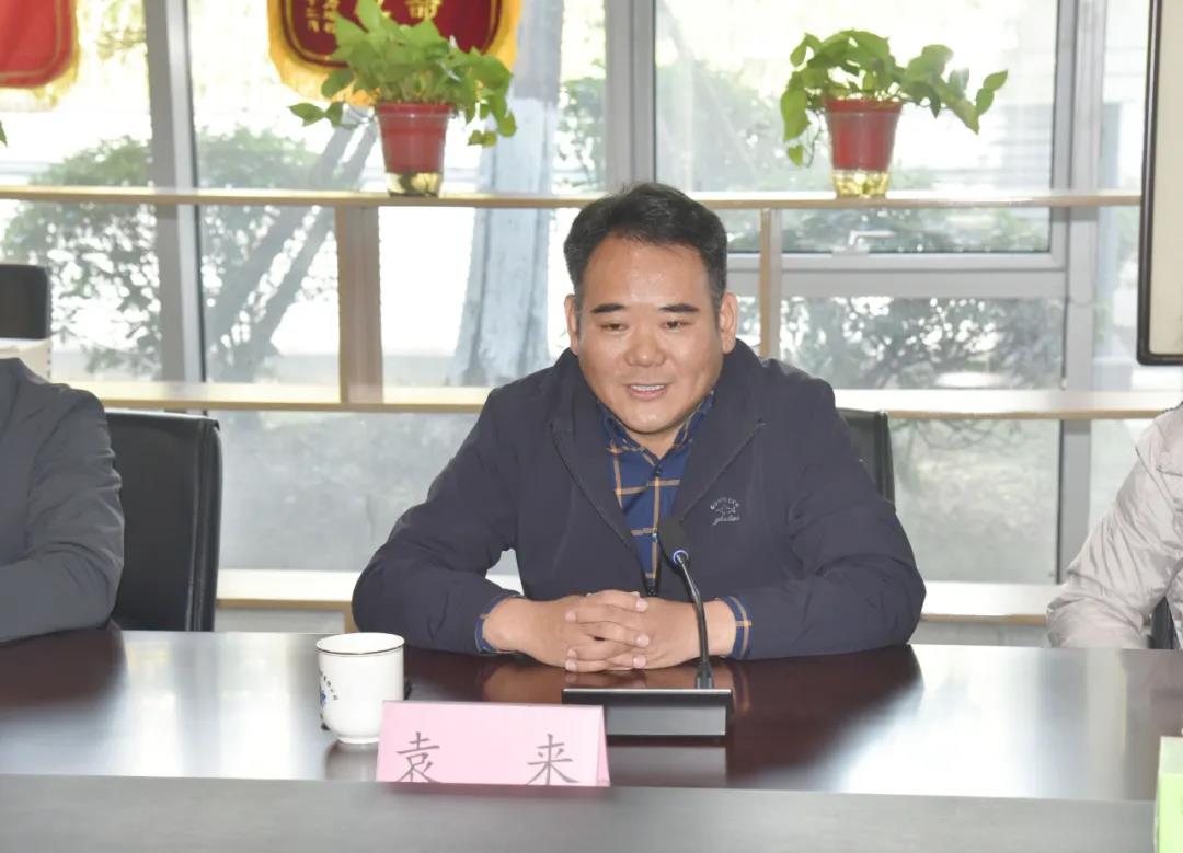 江蘇省盱眙縣委常委、宣傳部長(cháng)袁來(lái)一行蒞臨我司考察交流